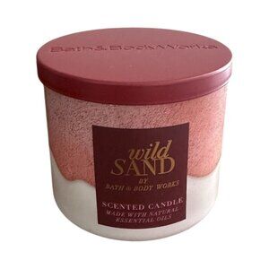 Bath and Body Works Wild Sand Scented Candle w/ Natural Essential Oils (14.5 oz)